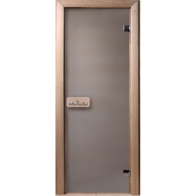 Дверь Сатин 200*80, 8мм Банный Эксперт - фото 14299
