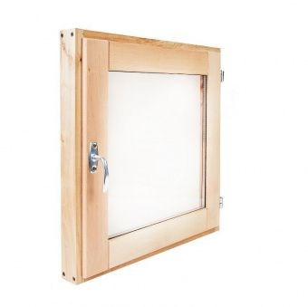 Окно DoorWood 50х50 стеклопакет 8 мм - фото 7077