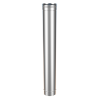 Воздуховод BRIZ оцинкованная сталь толщина 0,5 мм ф 200 L=1,0 м