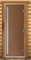 Дверь Престиж (бронза матовое) 190х80 Банный Эксперт - фото 14284
