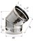Колено Феррум угол 135° нержавеющее (430/0,5 мм) ф150 - фото 21721