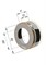Заглушка Феррум с отверстием нержавеющая (430/0,5мм) ф115/200 - фото 22471